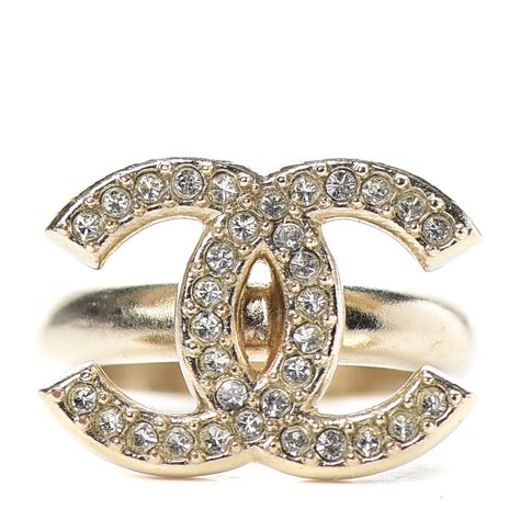 chanel ring|Chanel fashion ring.